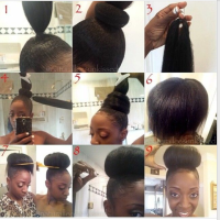 9 STEPS ON HOW TO BUN YOUR HAIR