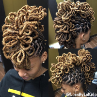 TRENDY  LOCS/DREAD HAIRSTYLES BY LOKELO : FEED YOUR EYES